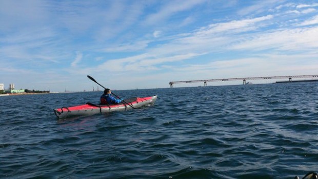 羽田沖カヤック12