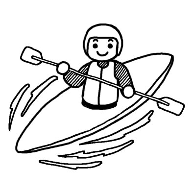 カヌー カヤックの役立つ基礎知識 16 漕ぎ方いろいろ アウトドアサポート 初心者でも安心トレッキングキャンプカヌー情報